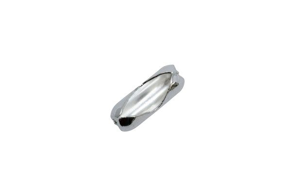 Silver 2.3mm Ball Chain Connector Ends