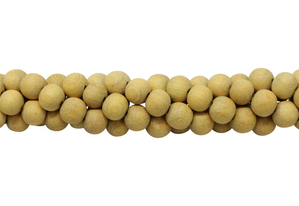 Jackfruit Wood Matte No Wax 10mm Round