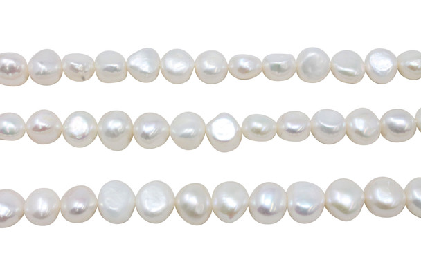 Freshwater Pearls Ivory/White 10-11mm Nugget