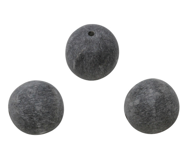Buffalo Horn Matte 20mm Round Bead
