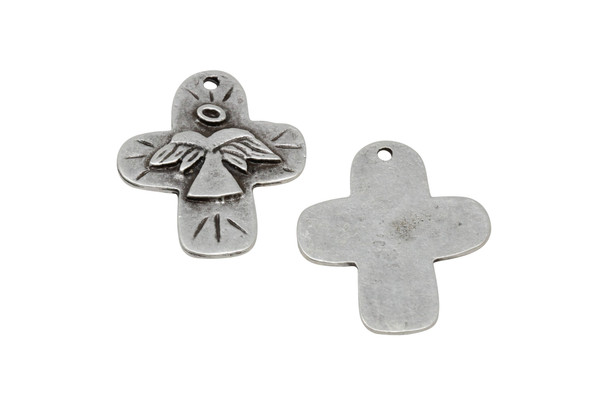 Zamak Angel Cross Pendant