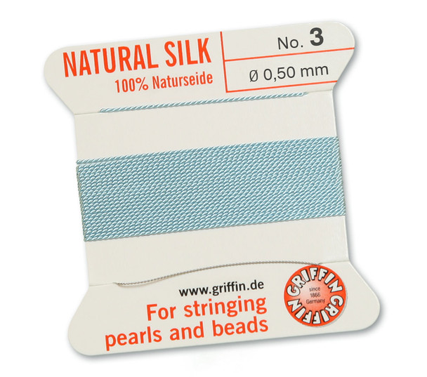 Griffin® Silk Cord Turquoise #3