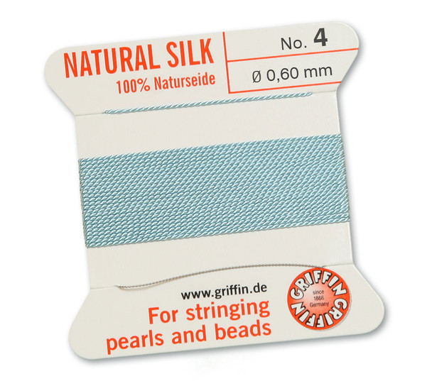 Griffin® Silk Cord Turquoise #4