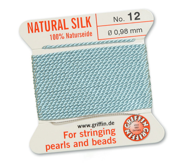 Griffin® Silk Cord Turquoise #12