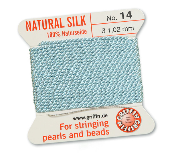 Griffin® Silk Cord Turquoise #14