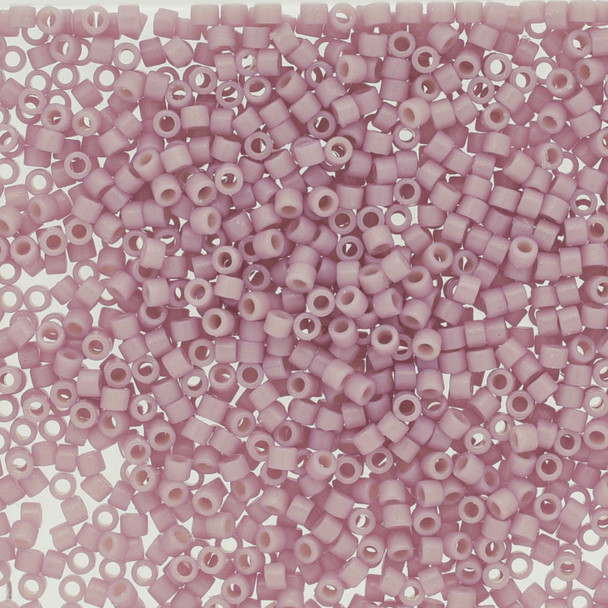 Delicas Size 11 Miyuki Seed Beads -- 2361 Duracoat Opaque Soft Pink