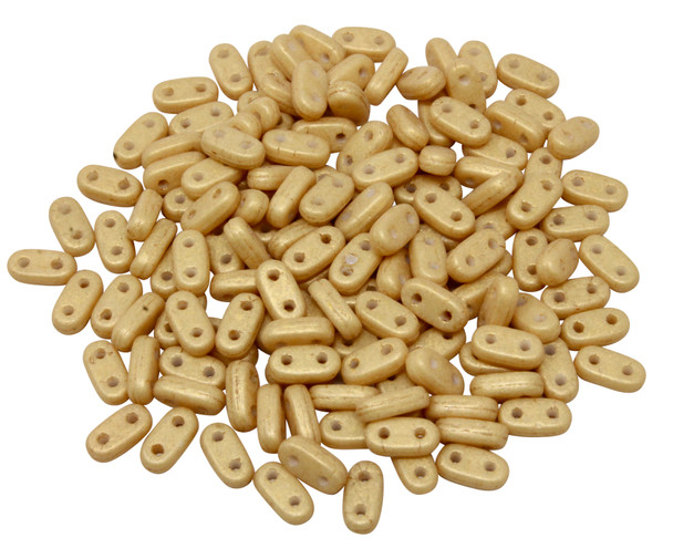 CzechMates® 2 Hole Bar Beads -- Ginger Pacifica