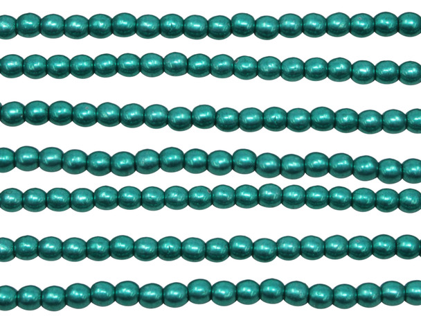 Czech Glass 3mm  Round -- Metallic Arcadia