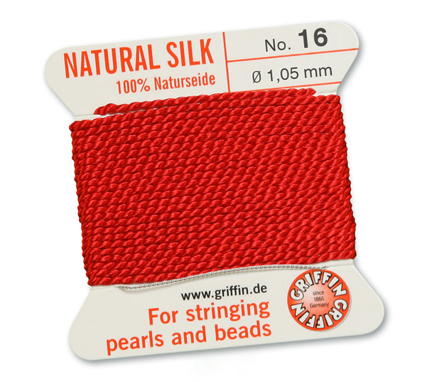 Griffin® Silk Cord Red #16