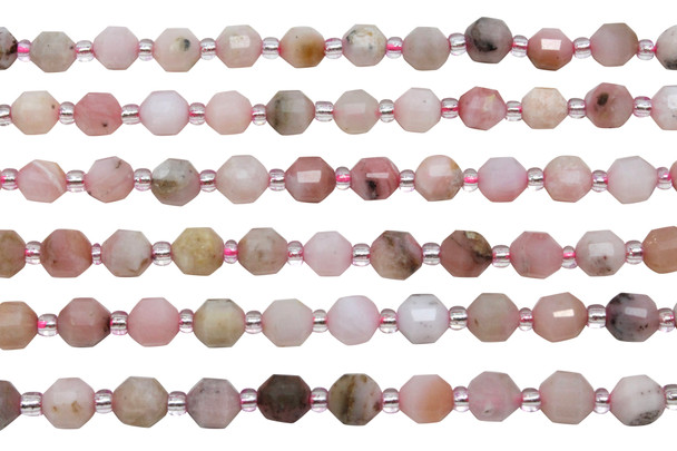 Pink Opal Polished 6mm Energy Tube
