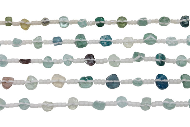 Roman Glass Natural 4-5mm Coins