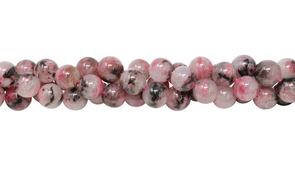 Ice Rhodonite Polished 12mm Round