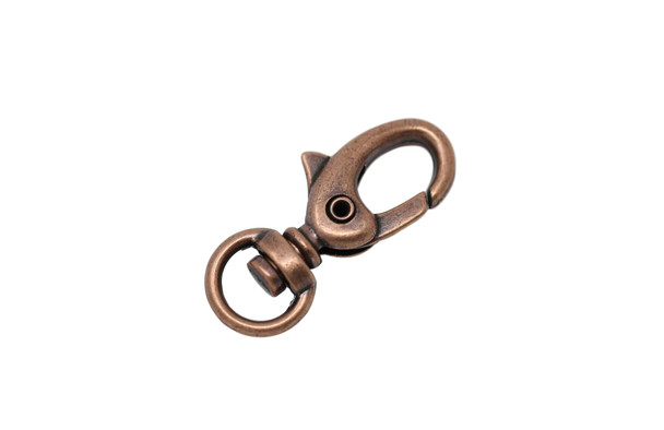 Antique Copper 30x15mm Swivel Trigger Clasp