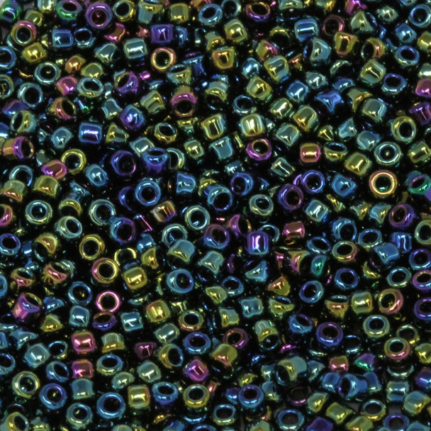 Size 11 Matsuno Seed Beads -- 455 Multi Iris