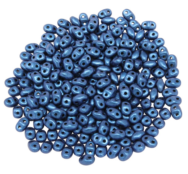 Matubo Mini SuperDuo -- Metallic Blue Suede
