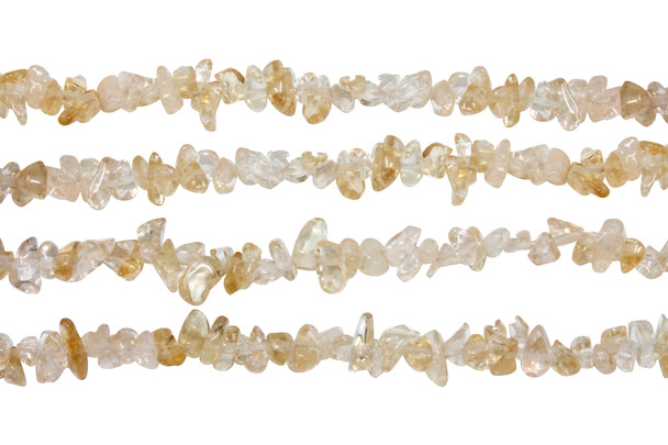 Natural Citrine Polished 3-5mm Chips