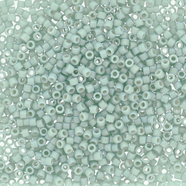 Delicas Size 11 Miyuki Seed Beads -- 2356 Duracoat Opaque Ocean Spray