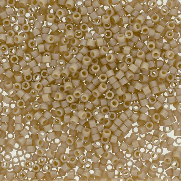 Delicas Size 11 Miyuki Seed Beads -- 2364 Duracoat Opaque Navajo White