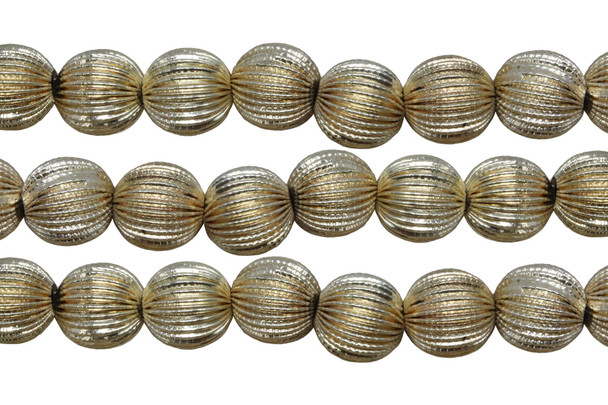 Light Gold Plated 14mm Lace Round