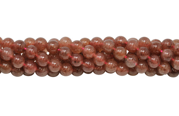 Ruby Quartz Polished 8mm Round
