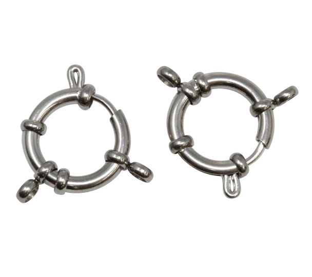 Stainless Steel 18mm Spring Ring Clasp