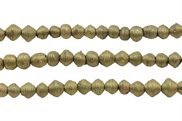 Ghana Brass 8-10mm Semi Round