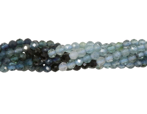 Sapphire Polished 2mm Faceted Round - Madagascar
