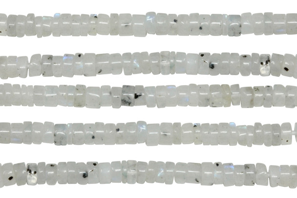 Rainbow Moonstone Polished 5-6mm Tire
