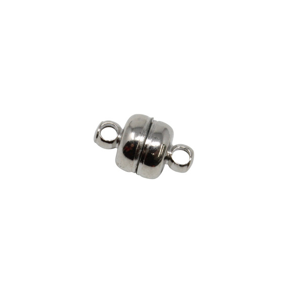 Silver 6.5x7mm Magnetic Clasp