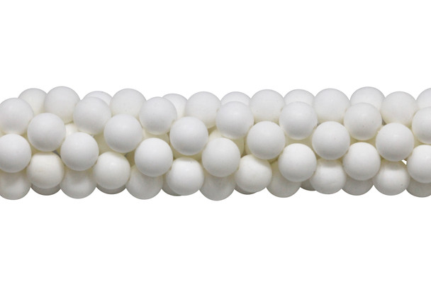 White Shell Matte A Grade 10mm Round