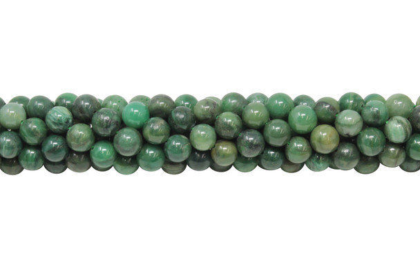 African Jade Polished 8mm Round