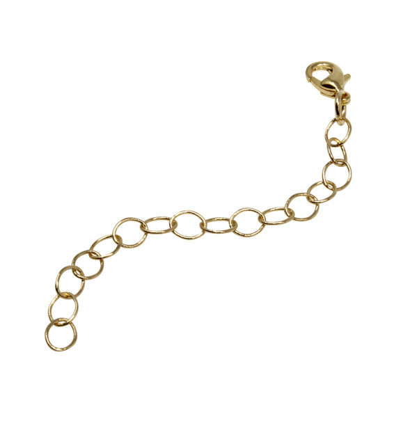 Gold Plated 3 1/4" Chain Extender