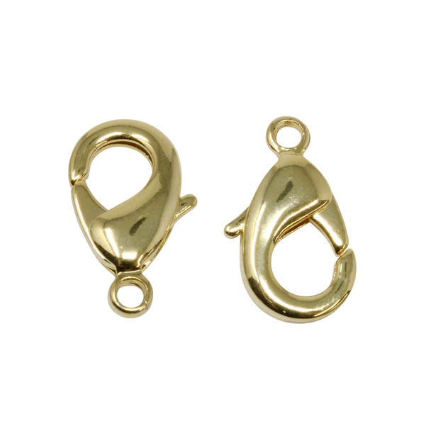 Gold Plated 19x10mm Trigger Clasp