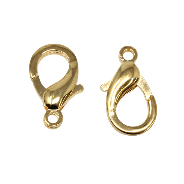 Gold Plated 23x13mm Trigger Clasp