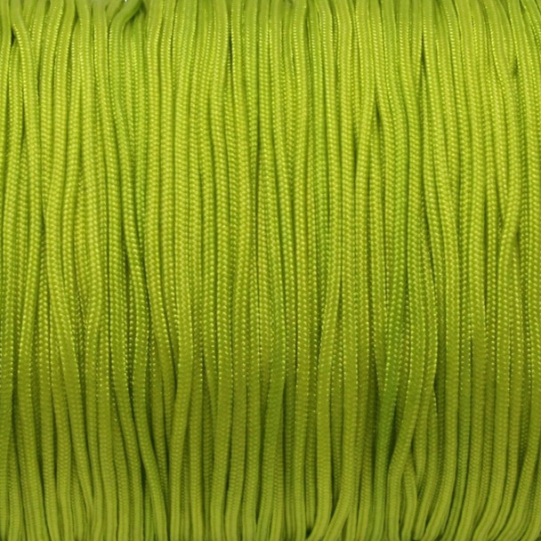 Yellow Green - 1.5mm Nylon Chinese Knotting Cord - Sold by the Foot