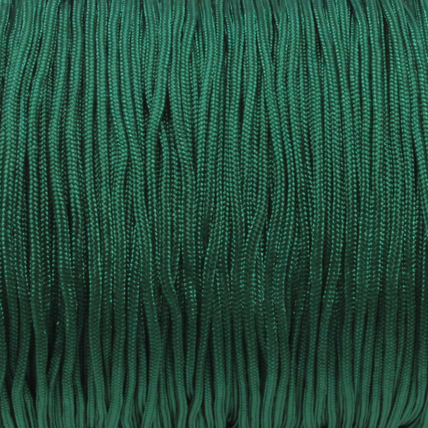 Dark Green - 1.5mm Nylon Chinese Knotting Cord - Sold by the Foot
