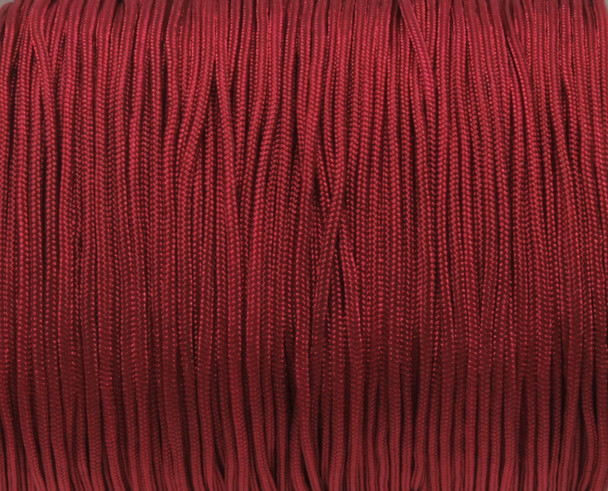 Brown / Burgundy - 1.5mm Nylon Chinese Knotting Cord - Sold by the Foot
