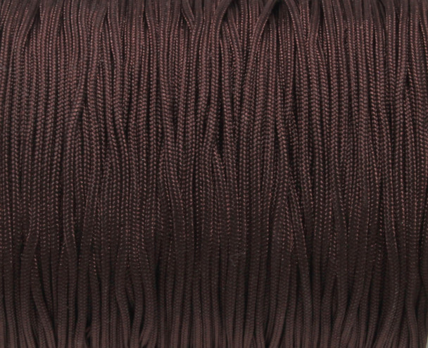 Coconut Brown - 1.5mm Nylon Chinese Knotting Cord - Sold by the Foot