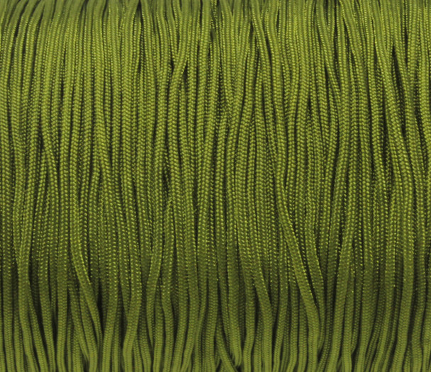 Olive - 1.5mm Nylon Chinese Knotting Cord - Sold by the Foot