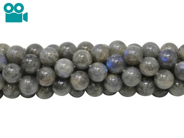 Labradorite AA Grade Polished 10mm Round