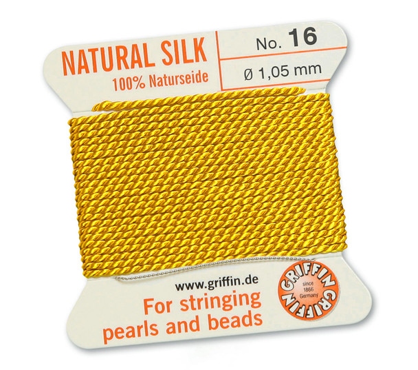 Griffin® Silk Cord Yellow #16