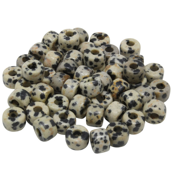 Forte Bead - Dalmatian Jasper - Sold Individually