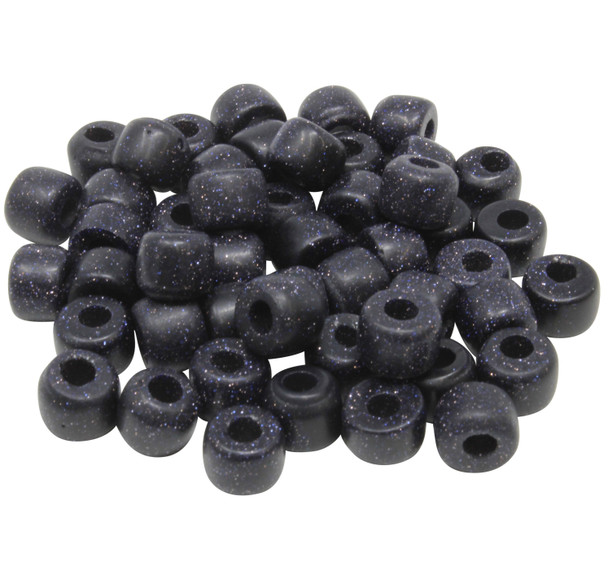 Forte Bead - Manmade Blue Goldstone - Sold Individually