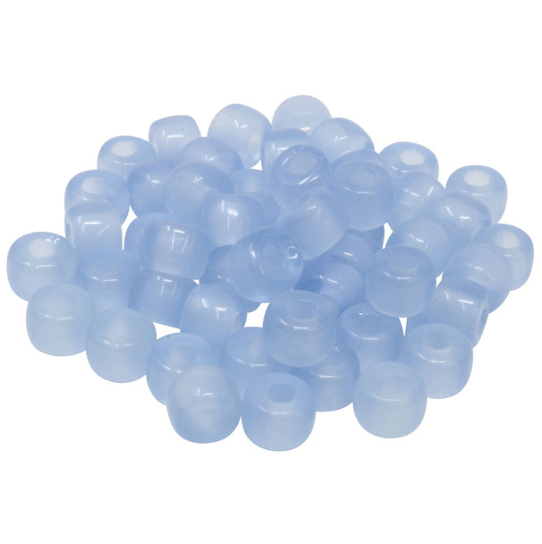 Forte Bead - Baby Blue Glass - Sold Individually