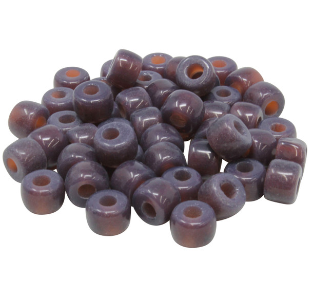 Forte Bead - Amethyst Glass - Sold Individually
