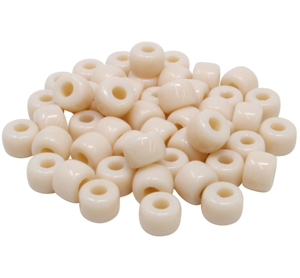 Forte Bead - Cream Glass - Sold Individually