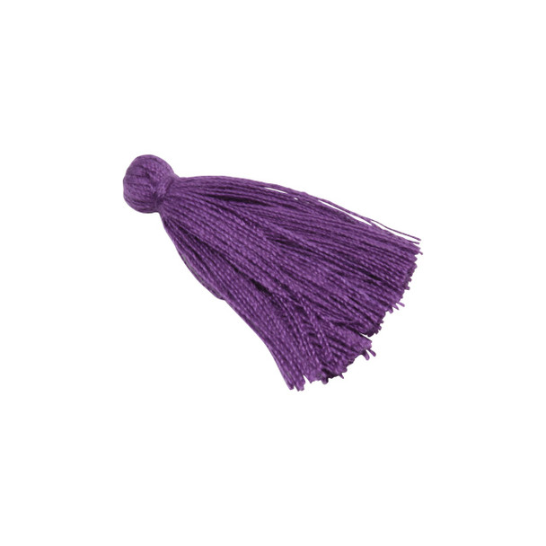 Purple 35mm Cotton Tassel
