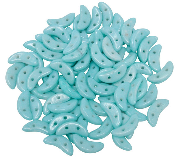 CzechMates® Crescent Beads -- Opaque Limpet Shell