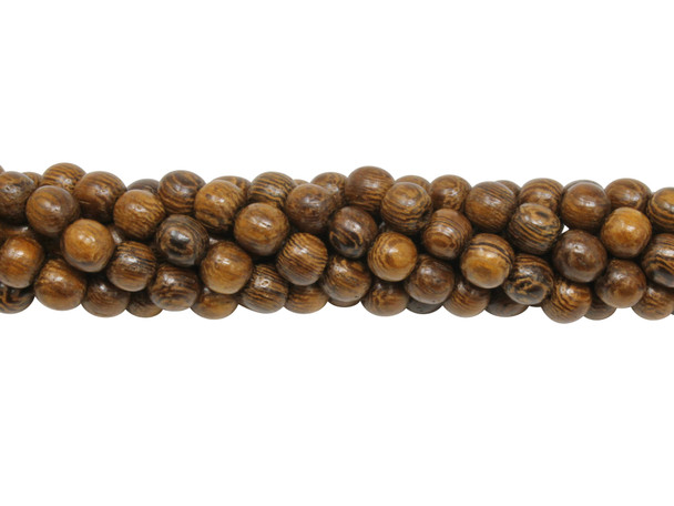 Robles Wood Polished 6mm Round