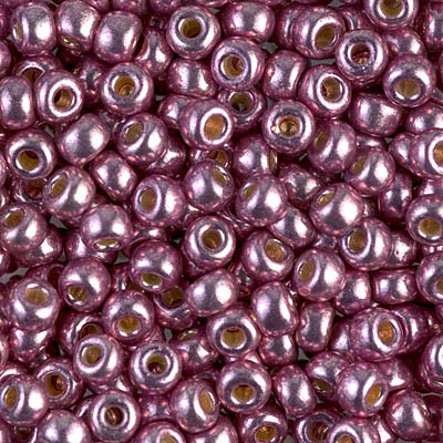 Size 6 Miyuki Seed Beads -- 4218 Duracoat Galvanized Dusty Orchid